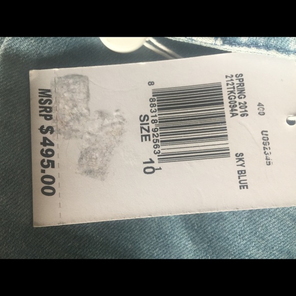 Michael Kors Collection Flare Jeans -Size 10 (NWT) - Picture 3 of 5